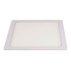 Painel Alumínio Led 18w Embutir Slim Quadrado 3000k Branco - Ref. 17207 - BRONZEARTE