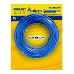 Cabo Flexível 1,5mm 15m 750v Azul Claro - Ref.1150402401-15M - COBRECOM