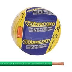 Cabo Flexível 10,0mm 100m 750V Verde COBRECOM / REF. 1150805401-100M