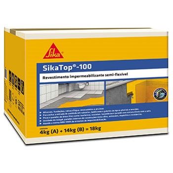Revestimento Impermeabilizante 18kg SikaTop 100 SIKA / REF. 428057