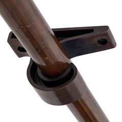 SUPORTE PLAST 28MM SIMP GROS IMBUIA IMP