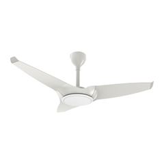 Ventilador de Teto LED 220v 3 Pás Plásticas Flow Branco - Ref.1217 - VENTISOL