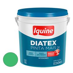 Tinta Acrílica Fosca Diatex Pinta Mais 3,6L Hortelã IQUINE / REF.  50318201