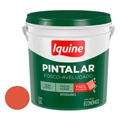 Tinta Vinil Acrílica Fosco Aveludado 3,6 Litros  Pintalar Pitanga IQUINE /REF. 79324801R