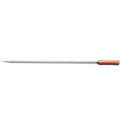 Espeto Inox Estreito 65cm para Churrasco com Cabo de Madeira - Ref.26417/065 - TRAMONTINA