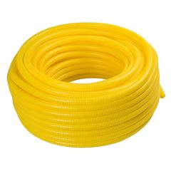 Eletroduto Corrugado PVC 25mm 50m Leve Amarelo - Ref.57505/002 - TRAMONTINA