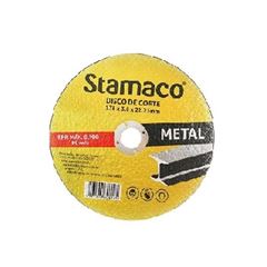 Disco Corte em Metal 178mm - Ref.6145 - STAMACO 