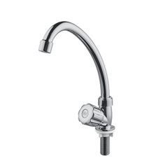 Torneira Cozinha ABS Mesa Bica Móvel Marbella Cromado - Ref.3929 - HERC