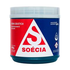 Soda Caústica 450g  SOECIA / REF. 54