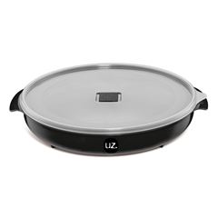 Pote de Plástico 2,5 Litros Multiuso Premium Preto - Ref. UZ210-PR - UZ