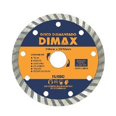 Disco Diamantado Turbo 110x20mm STD - DMX64580 - DIMAX