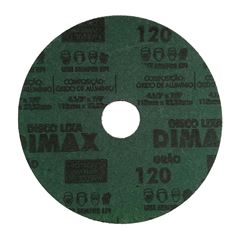 Disco Lixa Grão 120 115x22mm Aço DIMAX / REF. DMX64870
