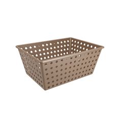 Cesta Plástica 39x30cm One Max Warm Gray - Ref.10818/0126 - COSA