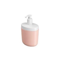 Porta Sabonete Líquido Plástico Full Rosa Blush - Ref.10446/0467 - COZA