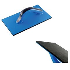 Desempenadeira PVC 14x27cm com Borracha Azul DIMAX / REF. 14014