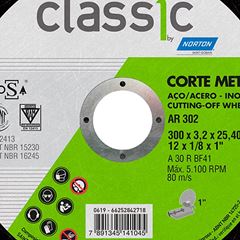 Disco de Corte 300x3,2x25,4 Ar302 Classic NORTON / REF. 66252842718