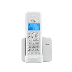 Telefone sem Fio 8001 com Viva Voz e Identificador de Chamada Branco ELGIN / REF. 42TSF8001B00