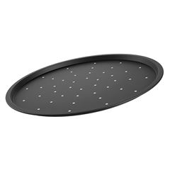 Forma para Pizza 33x1,1cm com Furos Grafita - Ref.1460/305 - BRINOX
