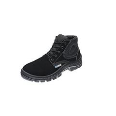 Bota de Couro 36 Cano Baixo Nubuck Preto - Ref.70045836 - MARLUVAS