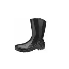 Bota PVC sem Couro 35 sem Forro Preta Vulcaflex - Ref.70045435 - MARLUVAS