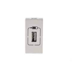 Carregador Módulo Plus+ Usb 1m 1100ma Branco - Ref. 615088BC - PIAL