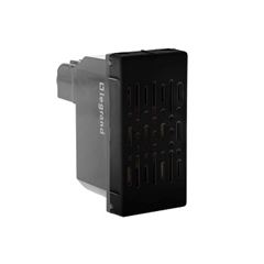 Campainha Módulo Plus+ 220v 1m Cigarra Preta - Ref. 611041PT - PIAL