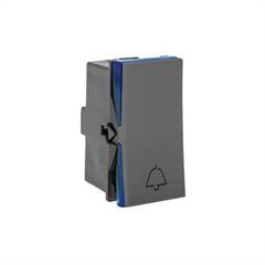 Pulsador para Campainha Módulo Plus+ 2A 1m Cinza - Ref. 611012CZ - PIAL