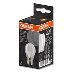 Lâmpada Filamento LED Bolinha Clara 2,5W Bivolt 2700K OSRAM / REF. 7018567