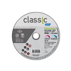 Disco Corte 41/2x3/64 Inox AR101 Classic - Ref.66252846361 - NORTON