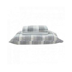 ogo de Cama King 150 Fios Anthony Cinza - Ref.PRAT15JDKM2ANTHON - SANTISTA