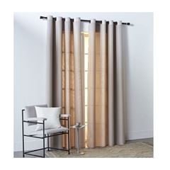 Cortina 280x180cm Barcelona Linho com Forro de Tecido - REF.BT31TCF11BAR8497- SANTISTA
