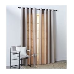 Cortina 280x230cm Barcelona Branco com Forro de Tecido  - REF.BT31TCF21BAR8497  - SANTISTA