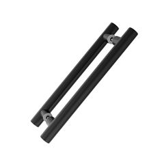 Puxador Inox 600mm Tubular Fosco Preto - Ref.76807 - STAM
