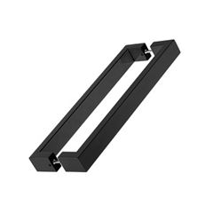 Puxador Inox 800mm Perfil 40x20mm Retangular Fosco Preto - Ref.76805 - STAM