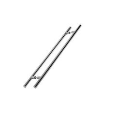Puxador Inox 400mm Tubular Escovado 304 - Ref.76024 - STAM