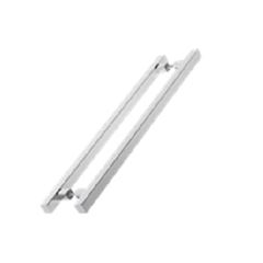 Puxador Inox 600mm Quadrado Escovado 304 - Ref.76074 - STAM