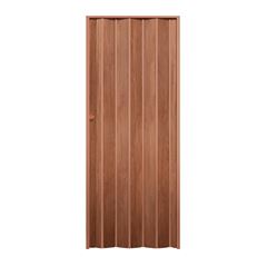 Porta Sanfonada de PVC 210x90cm Wood Castanho ARAFORROS / REF. 05081604