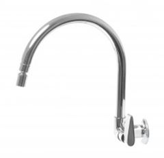 Torneira para Cozinha Metal de Parede Bica Móvel Tubo Maior 3/4 Pinna 1165 - Ref. 40580210 - SIGMA