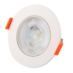 Spot Abs em Led Redondo Bivolt De Embutir 12W 3000K  DILUX/ REF.DI70567