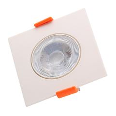 Spot LED Quadrado Bivolt de Embutir 12W 3000K DILUX / Ref. DI70581 