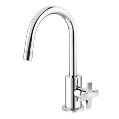 Torneira de Mesa para Lavatório Bica Alta Cromada Ella Cross 1192 TIGRE / REF. 57524