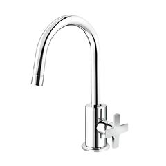 Torneira de Mesa para Lavatório Bica Alta Cromada Ella Cross 1192 TIGRE / REF. 57524