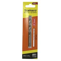 Broca de Aço Rápido 9mm Metal HSS - Ref.3441 - STAMACO
