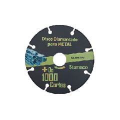 Disco de Corte 115mm 1000 Metal - Ref.6381 - STAMACO