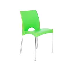 Cadeira Plástica/Alumínio Boston Verde Tiffany - Ref.F900015 - GARDENLIFE