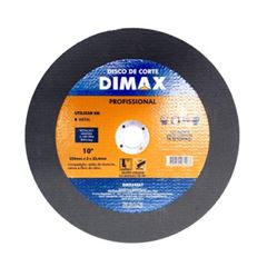 Disco de Corte para Metal 10 Polegadas - Ref. DMX73445 - DIMAX