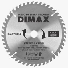 Disco Serra 48 Dentes 300mm Vídea - Ref. DMX73384 - DIMAX