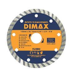 Disco Diamantado 110mm Turbo Porcelanato Pro - Ref.DMX73360 - DIMAX