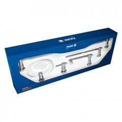 Kit de Acessórios para Banheiro com 5 Peças Cromado Casual 5000 TIGRE / REF. 55383