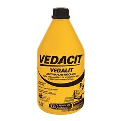 Aditivo Plastificante 3,6 Litros para Argamassa Vedalit - Ref.121854 - VEDACIT